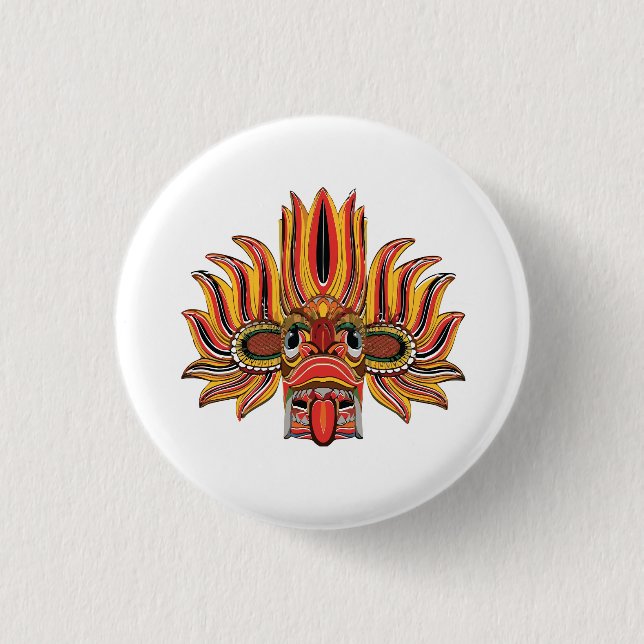 Badge Rond 2,50 Cm Raksha (Devant)