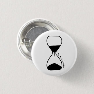 Badge Rond 2,50 Cm Ralentir et respirer - Auto-soins