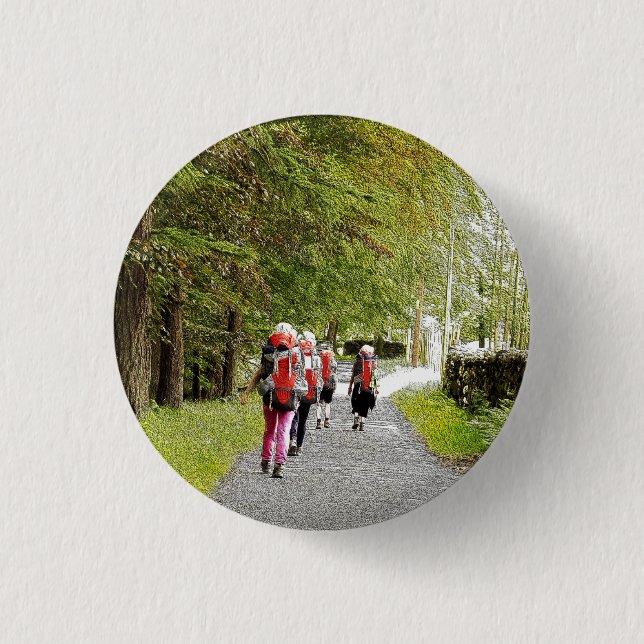 BADGE ROND 2,50 CM RANDONNÉE (Devant)