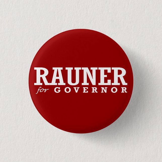 BADGE ROND 2,50 CM RAUNER POUR LE GOUVERNEUR 2014 (Devant)