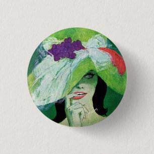 Badge Rond 2,50 Cm Regarder l'autre voie