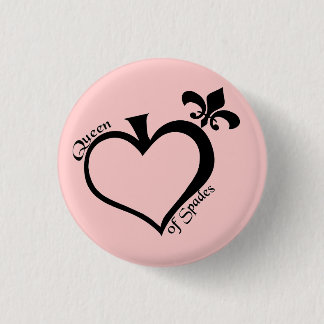 Badge Rond 2,50 Cm reine du bouton de SM de pelles - customisé