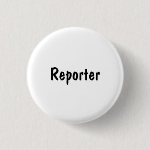 Badge Rond 2,50 Cm Reporter