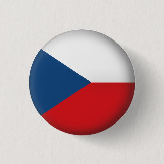 Badge Rond 2,50 Cm République Tchèque ronde