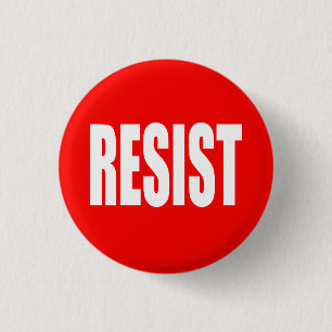 BADGE ROND 2,50 CM "RÉSISTEZ "