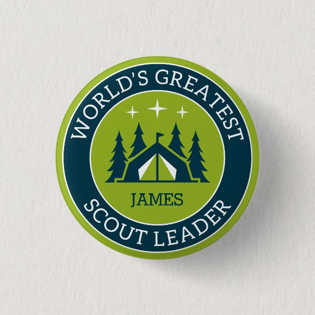Badge Rond 2,50 Cm Responsable scout personnalisé (Devant)