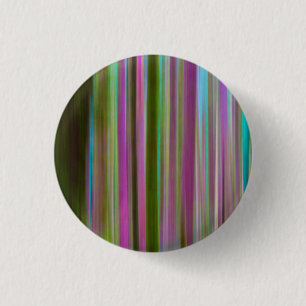 Badge Rond 2,50 Cm Résumé de la forêt tropicale de Hoh au crépuscule