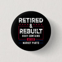 Retraité Corps reconstruit Hip Knee Bone Joint Rep