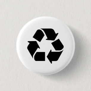 Badge Rond 2,50 Cm Réutilisez le bouton de pictogramme