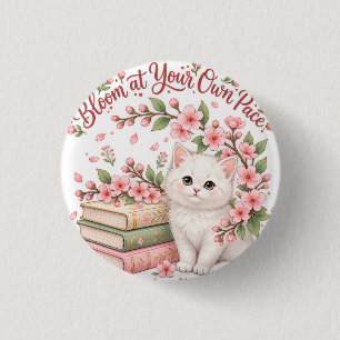 Badge Rond 2,50 Cm Rêves de fleurs de cerisier – Little Eve Bloom