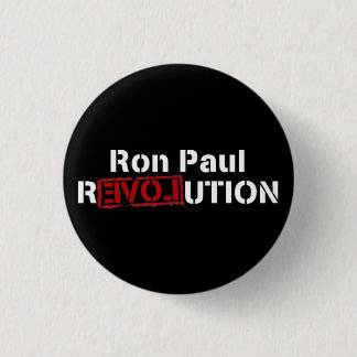 Badge Rond 2,50 Cm révolution inverse de Ron Paul