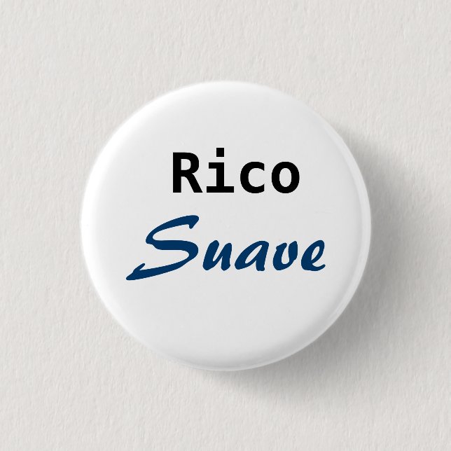 Badge Rond 2,50 Cm Rico suave (Devant)