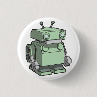 Badge Rond 2,50 Cm Robot