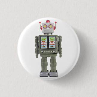 Badge Rond 2,50 Cm Robot de jouet