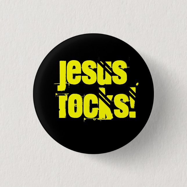 Badge Rond 2,50 Cm Roches de Jésus ! (Devant)