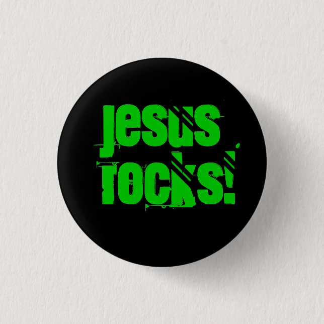 Badge Rond 2,50 Cm Roches de Jésus ! (Devant)