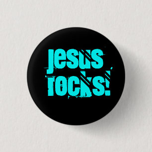 Badge Rond 2,50 Cm Roches de Jésus ! - Customisé - customisé