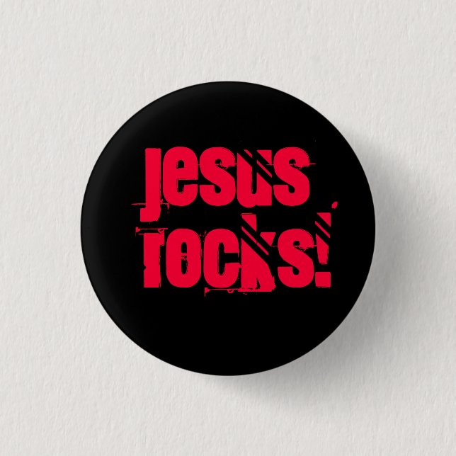 Badge Rond 2,50 Cm Roches de Jésus ! - Customisé - customisé (Devant)