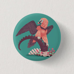 Badge Rond 2,50 Cm Roi d'os