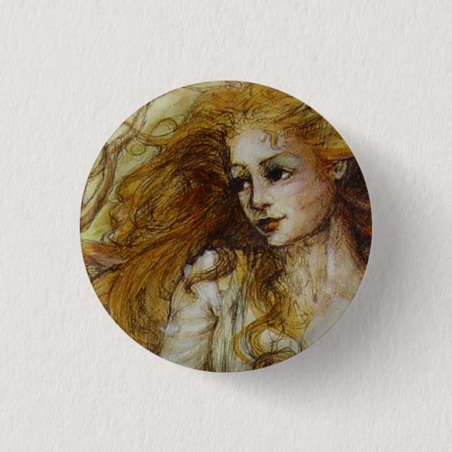 Badge Rond 2,50 Cm Roitelet (Devant)