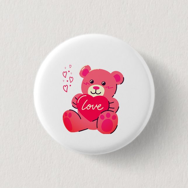 Badge Rond 2,50 Cm Romantic Valentine’s Gift (Devant)