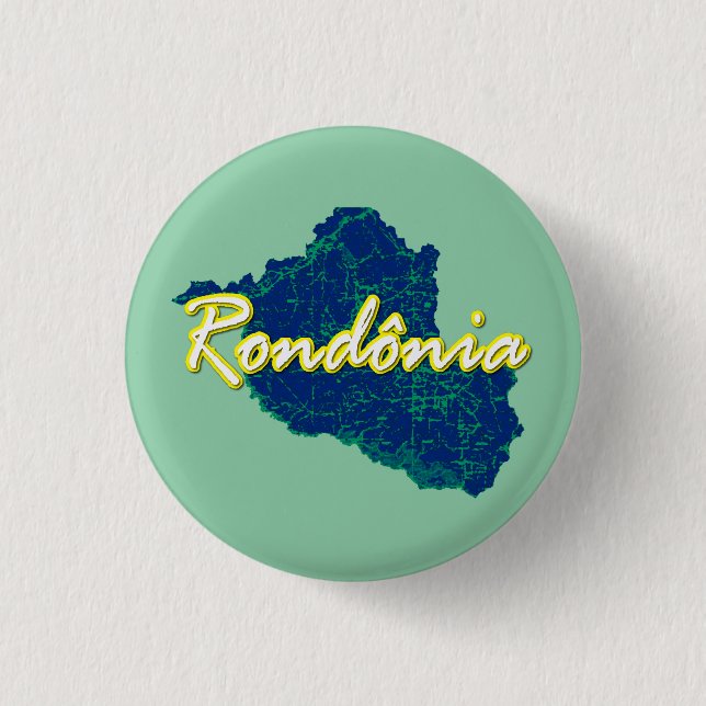 Badge Rond 2,50 Cm Rondonia (Devant)
