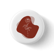 Rose Bohème Abstraite Minimaliste