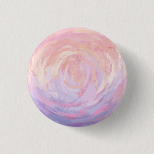 Badge Rond 2,50 Cm Rose et puant