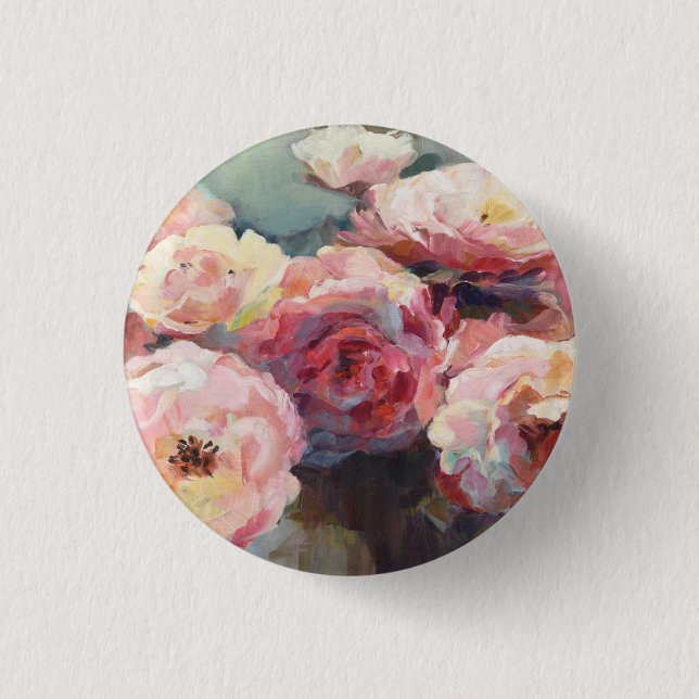 Badge Rond 2,50 Cm Roses de rose sauvage (Devant)