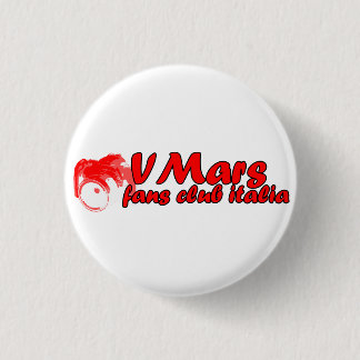 Badge Rond 2,50 Cm Rouge de bouton de VMars