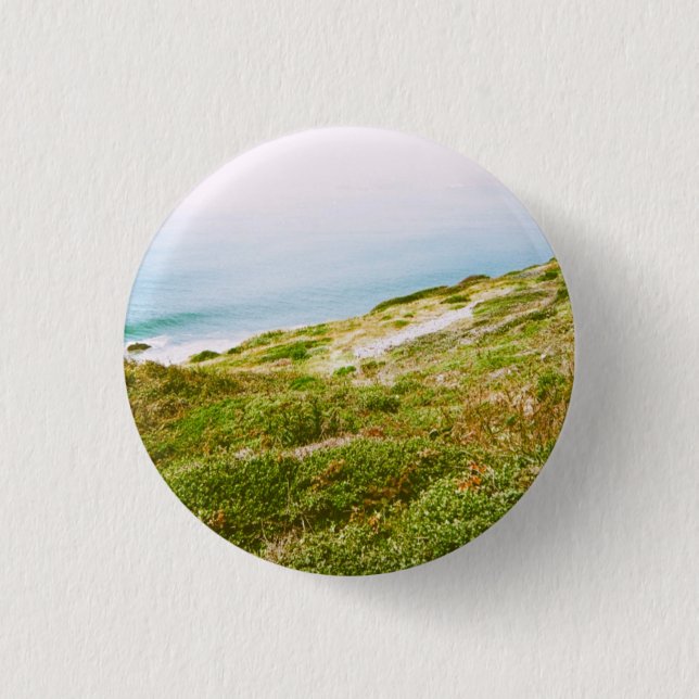 Badge Rond 2,50 Cm Route 1 (Devant)