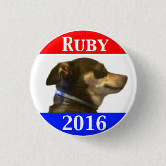 Badge Rond 2,50 Cm Rubis 2016