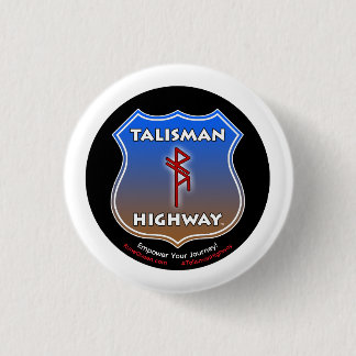Badge Rond 2,50 Cm RuneQueen's Talisman Highway