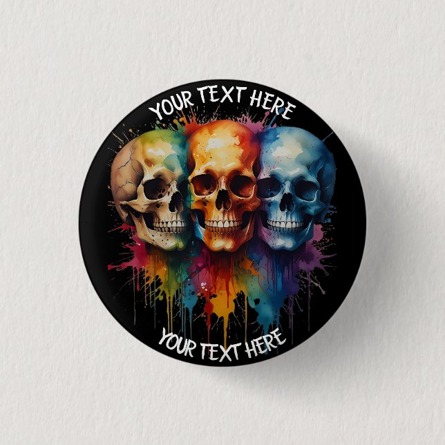 Badge Rond 2,50 Cm Sac cadeau (Devant)