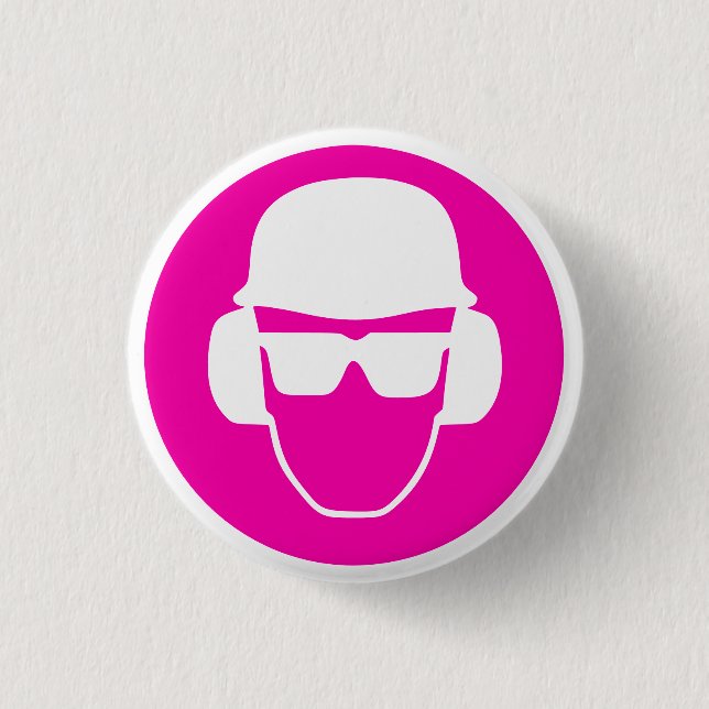 Badge Rond 2,50 Cm #SafetyGirl marchandise (Devant)