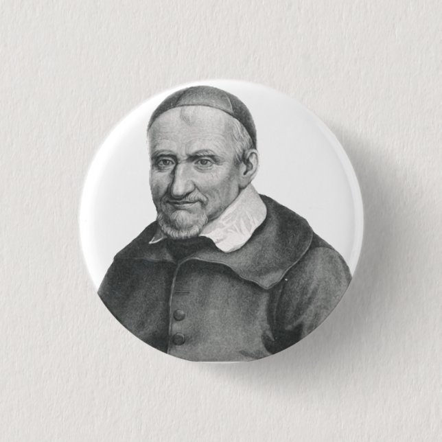 Badge Rond 2,50 Cm Saint Vincent de Paul (Devant)