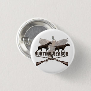 Badge Rond 2,50 Cm Saison de chasse