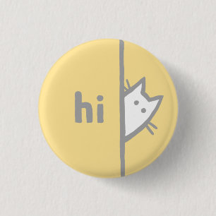 Badge Rond 2,50 Cm Salut bouton - édition intermédiaire