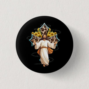 Badge Rond 2,50 Cm San Judas Jude L'Apôtre Saint Jude Thaddeus Jésus