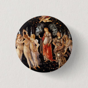 Badge Rond 2,50 Cm Sandro Botticelli Primavera