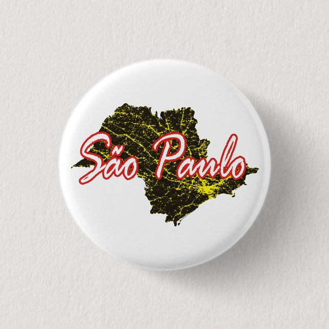 Badge Rond 2,50 Cm Sao Paulo (Devant)