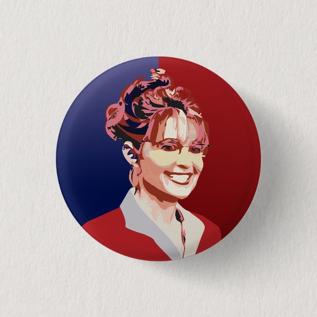 Badge Rond 2,50 Cm Sarah - customisée (Devant)