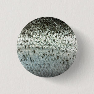 Badge Rond 2,50 Cm Saumon de l'Atlantique
