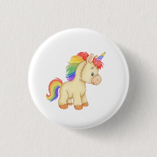 Badge Rond 2,50 Cm Saupoudrer le monde de magie (Devant)