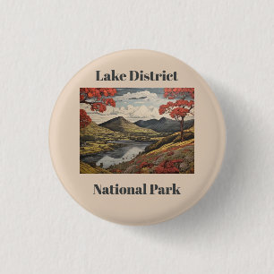 Badge Rond 2,50 Cm Scène Lakeland Customisée