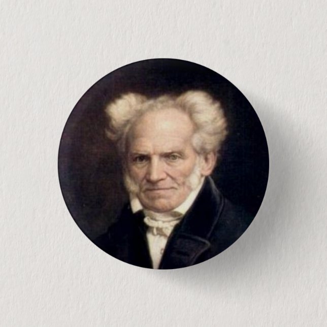 Badge Rond 2,50 Cm schopenhauer (Devant)