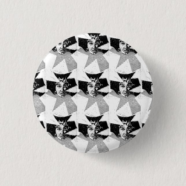 Badge Rond 2,50 Cm Sci-Fi (Devant)