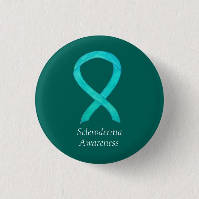 Badge Rond 2,50 Cm Scleroderma Sensibilisation Ruban Pins Personnalis (Devant)