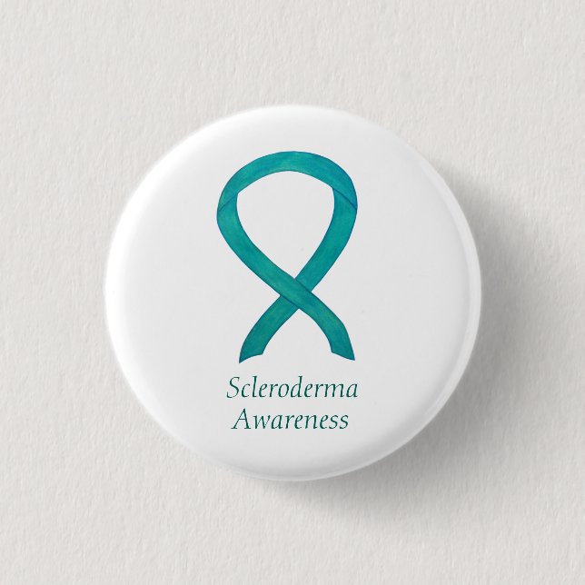 Badge Rond 2,50 Cm Scleroderma Sensibilisation Ruban Pins Personnalis (Devant)