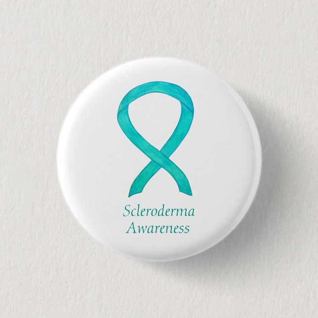 Badge Rond 2,50 Cm Scleroderma Sensibilisation Ruban Pins Personnalis (Devant)